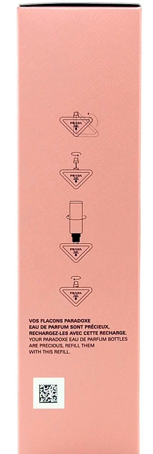 PRADA PARADOXE EAU DE PARFUM REFILL FOR WOMEN 3.3 Oz / 100 ml BRAND NEW ITEM!!!