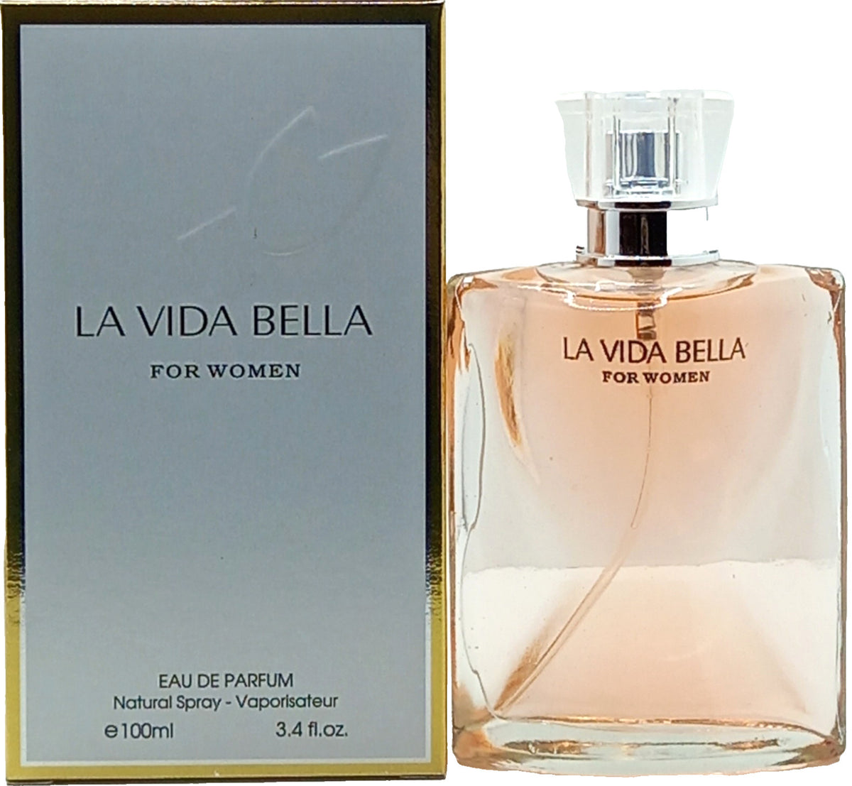 FRAGRANCE COUTURE LA VIDA BELLA EAU DE PARFUM SPRAY FOR WOMEN 3.4 Oz / 100 ml