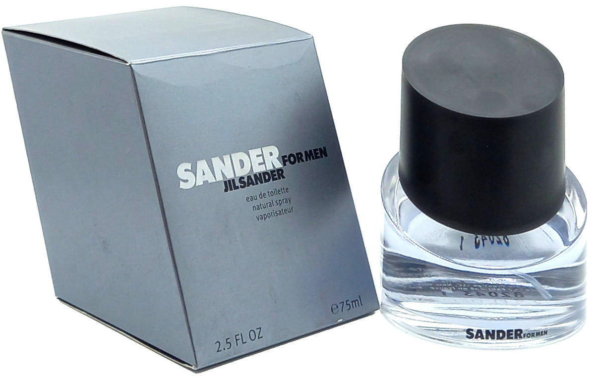JIL SANDER FOR MEN EAU DE TOILETTE SPRAY 2.5 Oz / 75 ml DISCONTINUED!!!