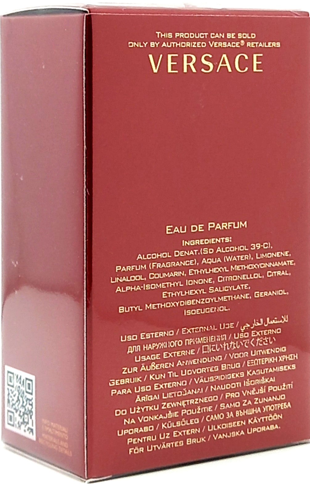 VERSACE EROS FLAME EAU DE PARFUM SPRAY FOR MEN 1.0 Oz / 30 ml BRAND NEW IN BOX!