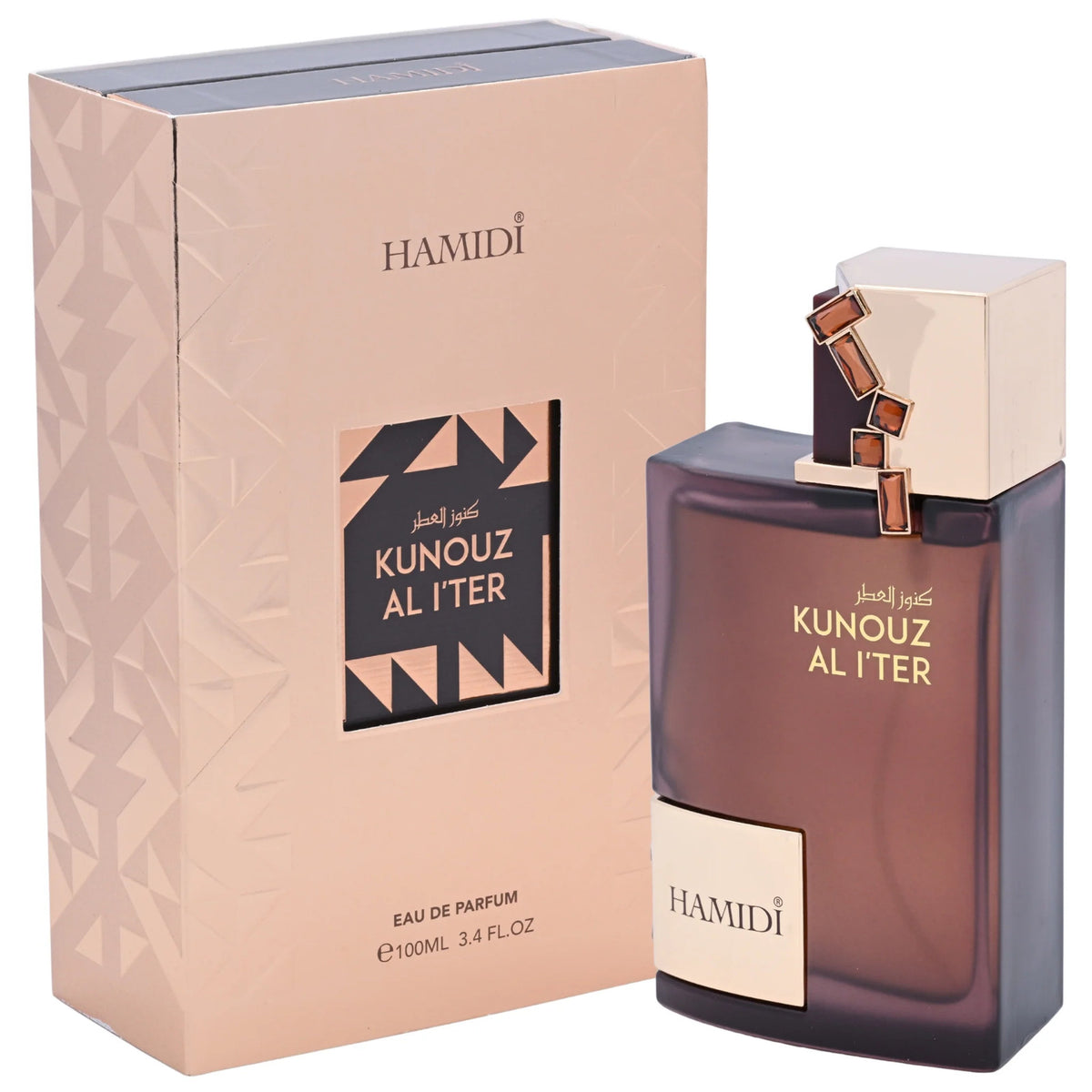 Hamidi Kunouz Al I'ter Eau de Parfum (EDP) Unisex Spray 3.4 oz / 100 ml - Hamidi