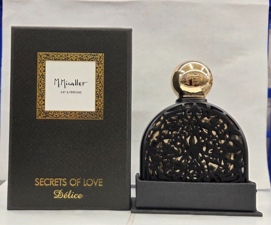 M. MICALLEF SECRET OF LOVE DELICE EAU DE PARFUM SPRAY UNISEX 2.63 Oz / 75 ml NIB