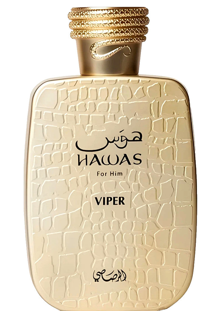 RASASI HAWAS VIPER EAU DE PARFUM SPRAY FOR MEN 3.38 Oz / 100 ml BRAND NEW!!!