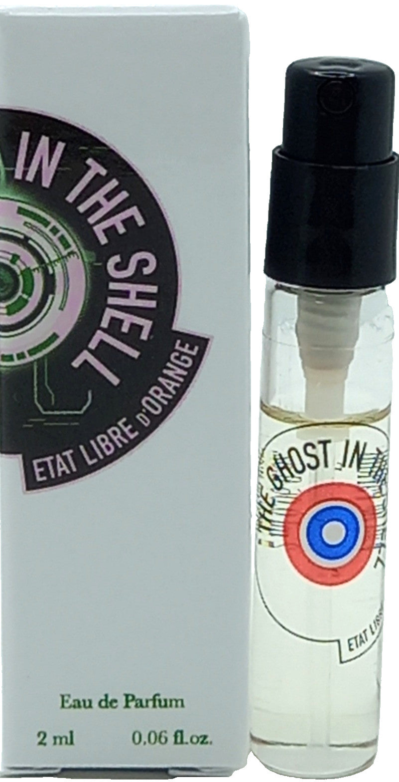 ETAT LIBRE D'ORANGE THE GHOST IN THE SHELL EDP VIAL SPRAY UNISEX 0.06 Oz NEW!!!