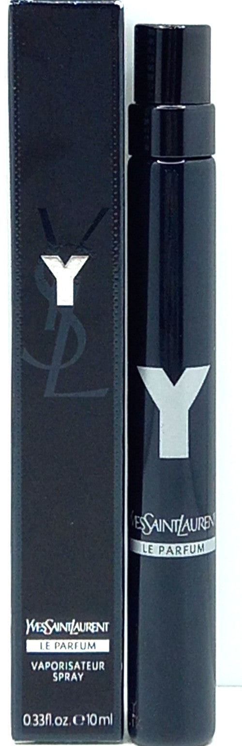 YVES SAINT LAURENT Y Le PARFUM PEN SPRAY FOR MEN 0.33 Oz / 10 ml TRAVEL SIZE!!!
