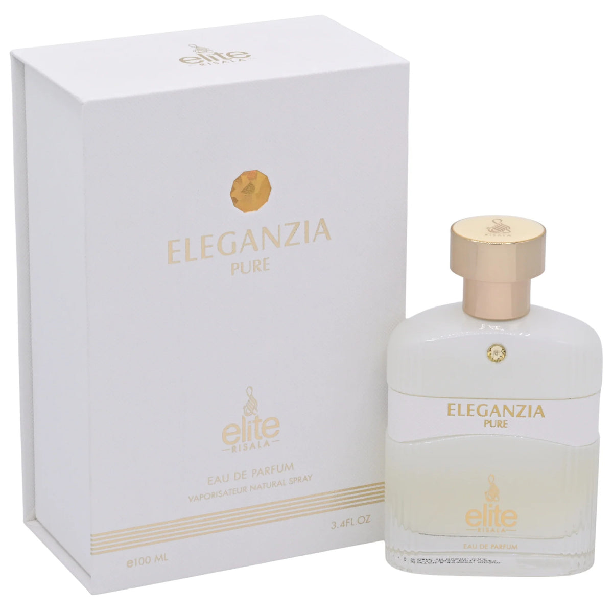 Risala Elite Eleganzia Pure EDP Spray Unisex 3.4 oz 100ml New Box