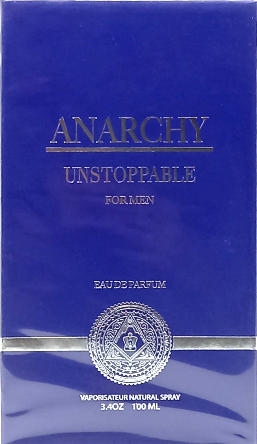KING OF KINGS ANARCHY UNSTOPPABLE EAU DE PARFUM SPRAY FOR MEN 3.4 Oz / 100 ml