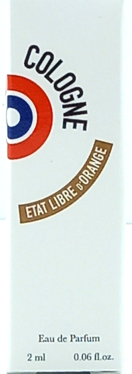 ETAT LIBRE D'ORANGE COLOGNE EAU DE PARFUM VIAL SPRAY UNISEX 0.06 Oz BRAND NEW!!!