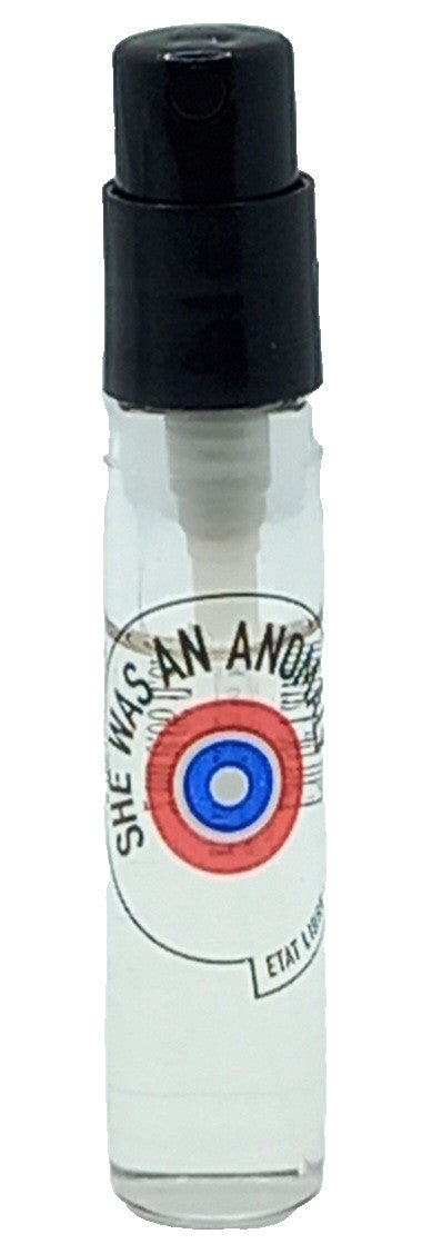 ETAT LIBRE D'ORANGE SHE WAS AN ANOMALY EAU DE PARFUM VIAL SPRAY UNISEX 0.06 Oz