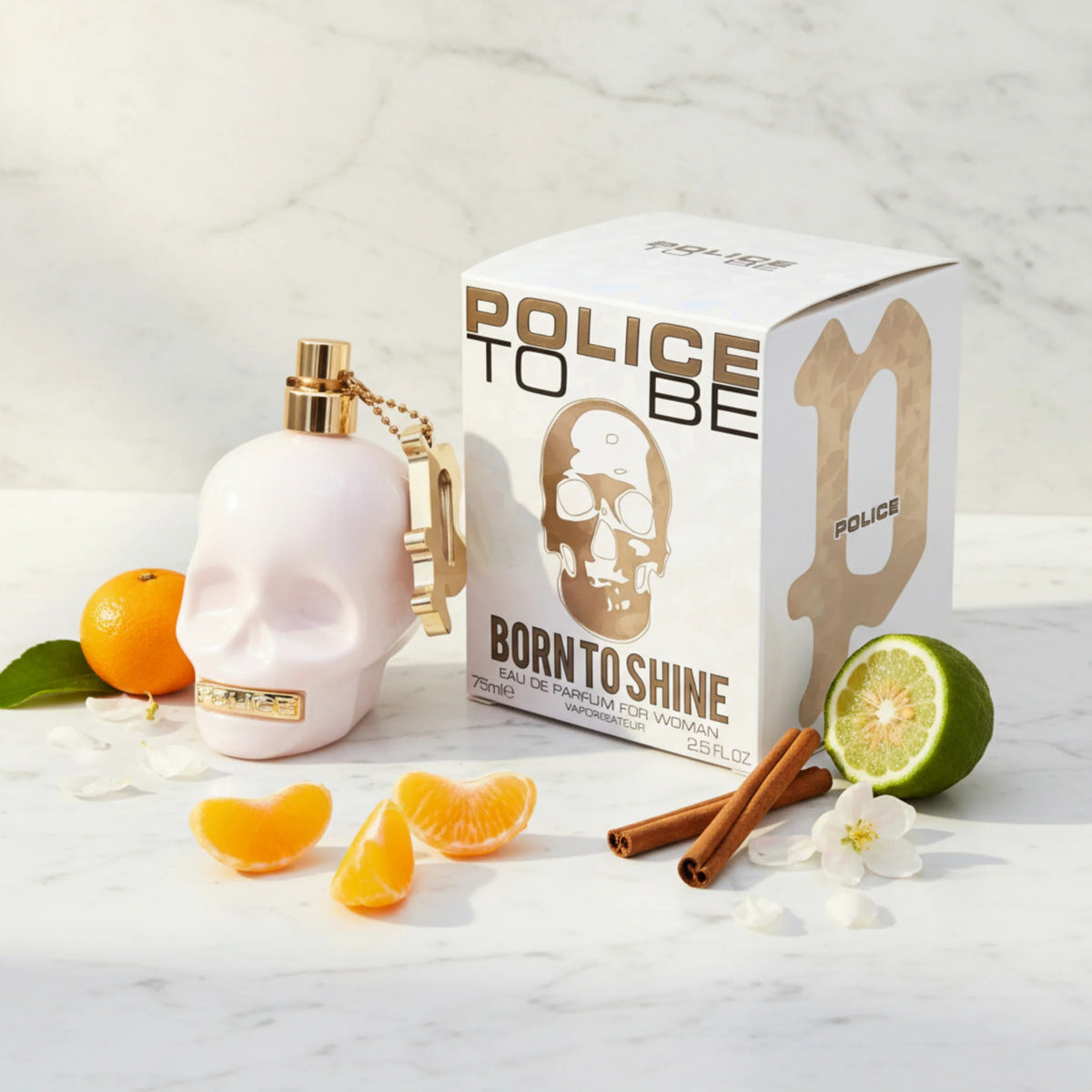 Police To Be Born To Shine Woman EDP Spray Women 2.5 oz 75ml New Box