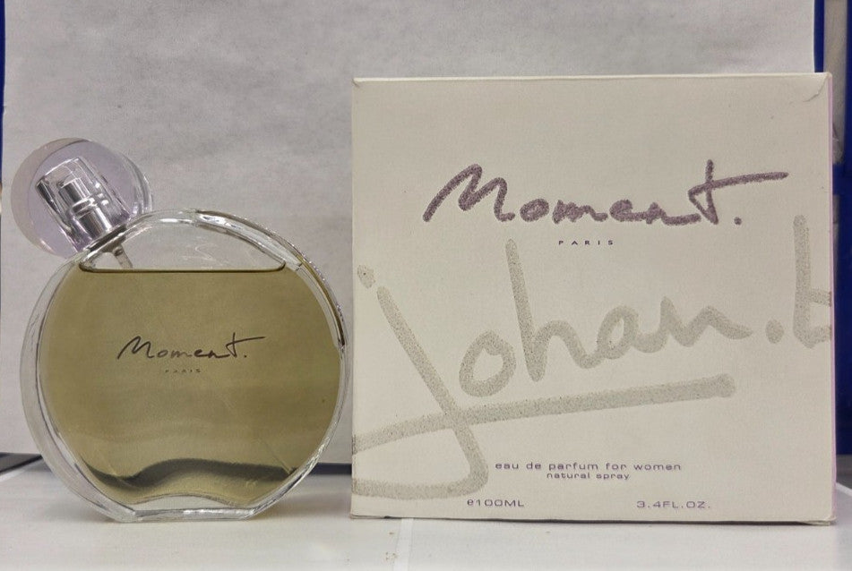 MOMENT BY JOHAN.B 3.4 OZ / 100 ML EAU DE PARFUM SPRAY FOR WOMEN