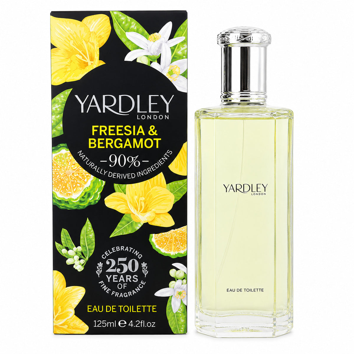 Freesia & Bergamot by Yardley 4.2 oz EDT Perfume for Women New In Box