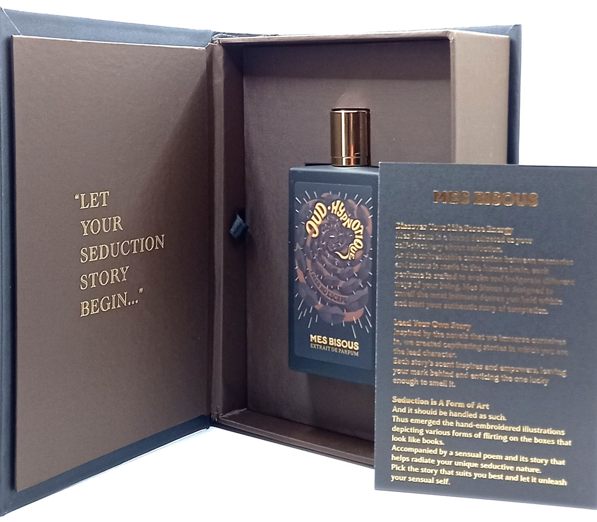 MES BISOUS OUD HYPNOTIQUE EXTRAIT DE PARFUM SPRAY UNISEX 3.4 Oz / 100 ml NEW!!!