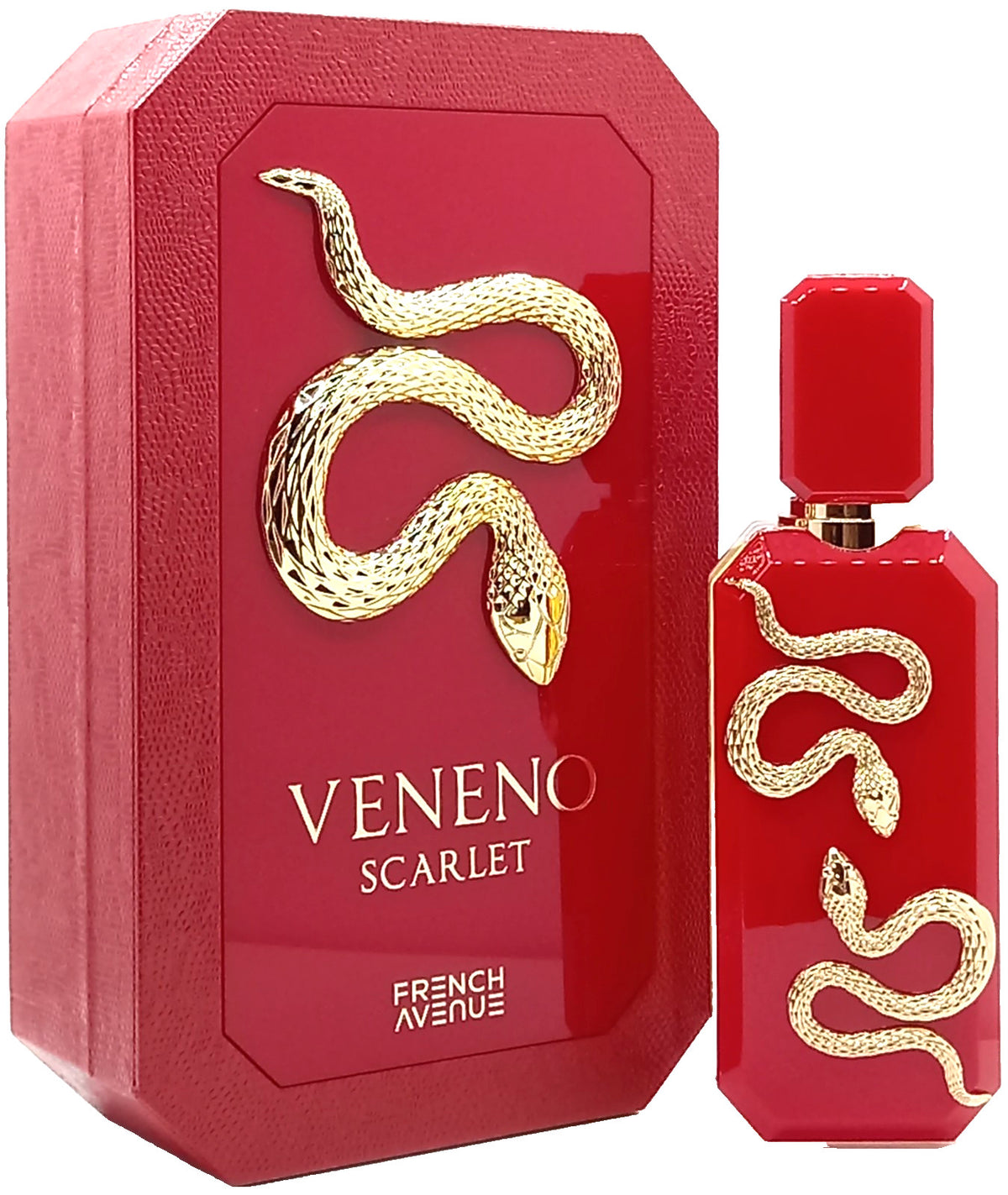 FRENCH AVENUE VENENO SCARLET EXTRAIT DE PARFUM SPRAY UNISEX 3.4 Oz / 100 ml NEW!