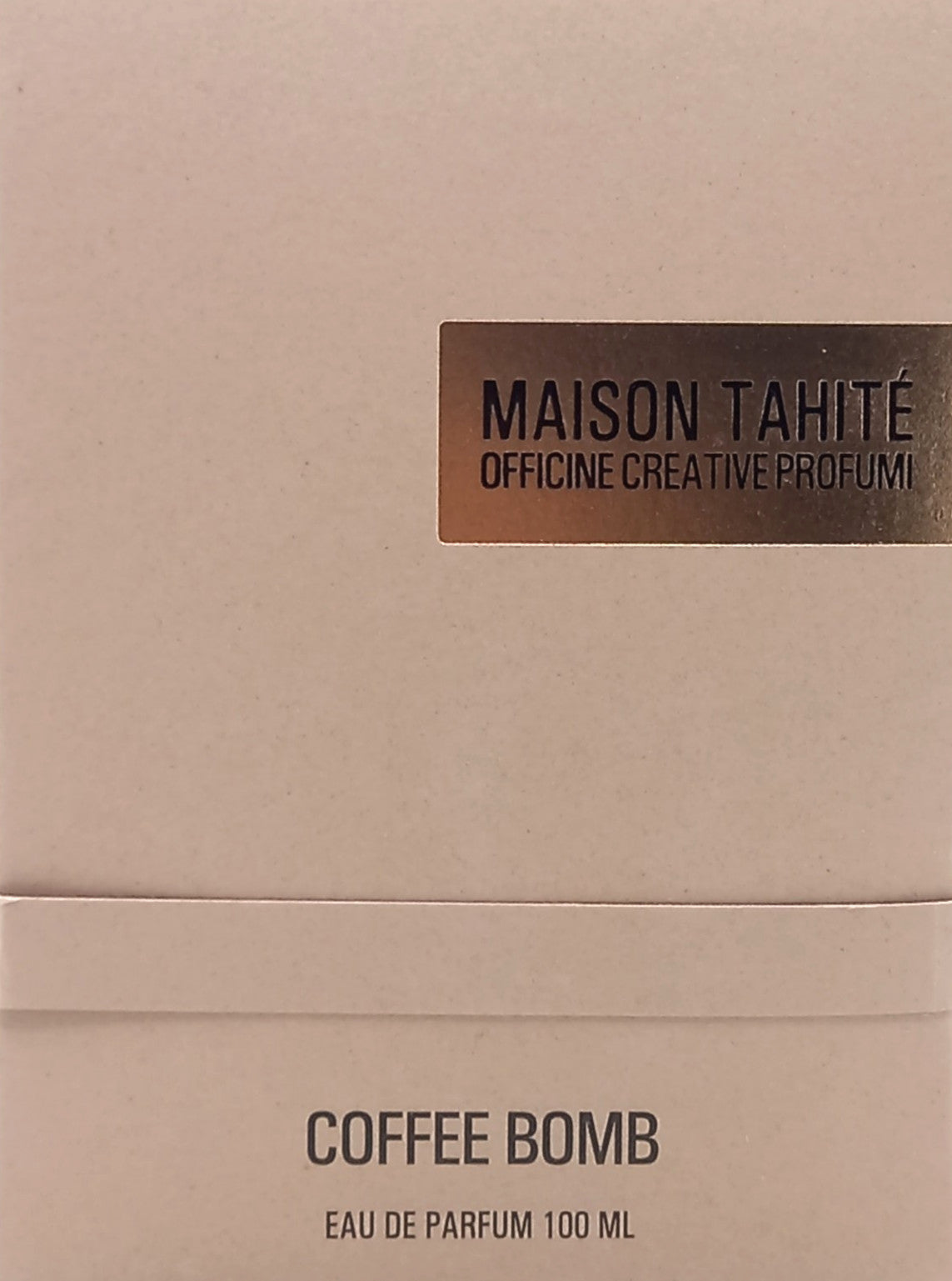 MAISON TAHITE COFFEE BOMB EAU DE PARFUM SPRAY UNISEX 3.33 Oz / 100 ml BRAND NEW!