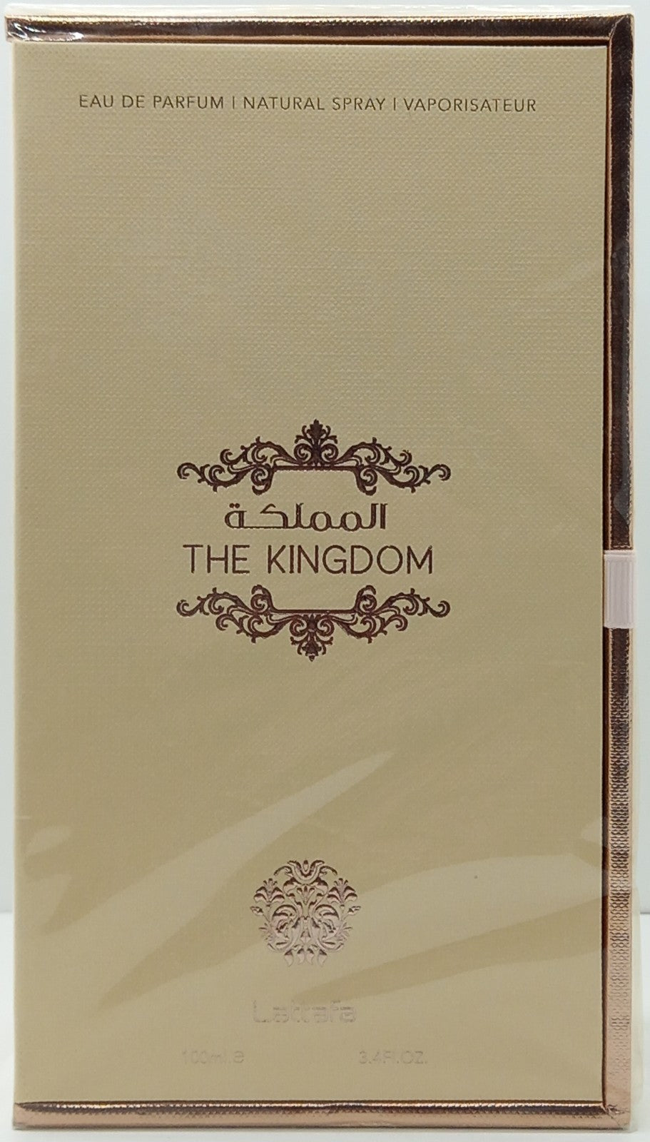 LATTAFA THE KINGDOM EAU DE PARFUM SPRAY FOR WOMEN 3.4 Oz / 100 ml BRAND NEW ITEM