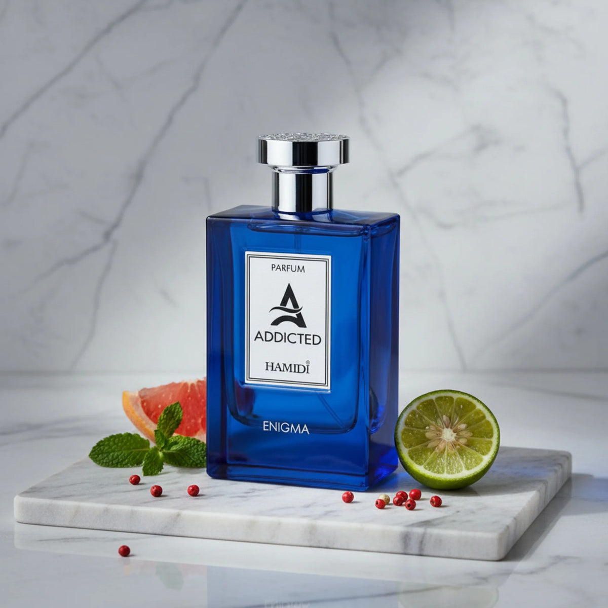 Hamidi Addicted Enigma Eau de Parfum Spray for Men 4 oz (120 ml) New Retail Box