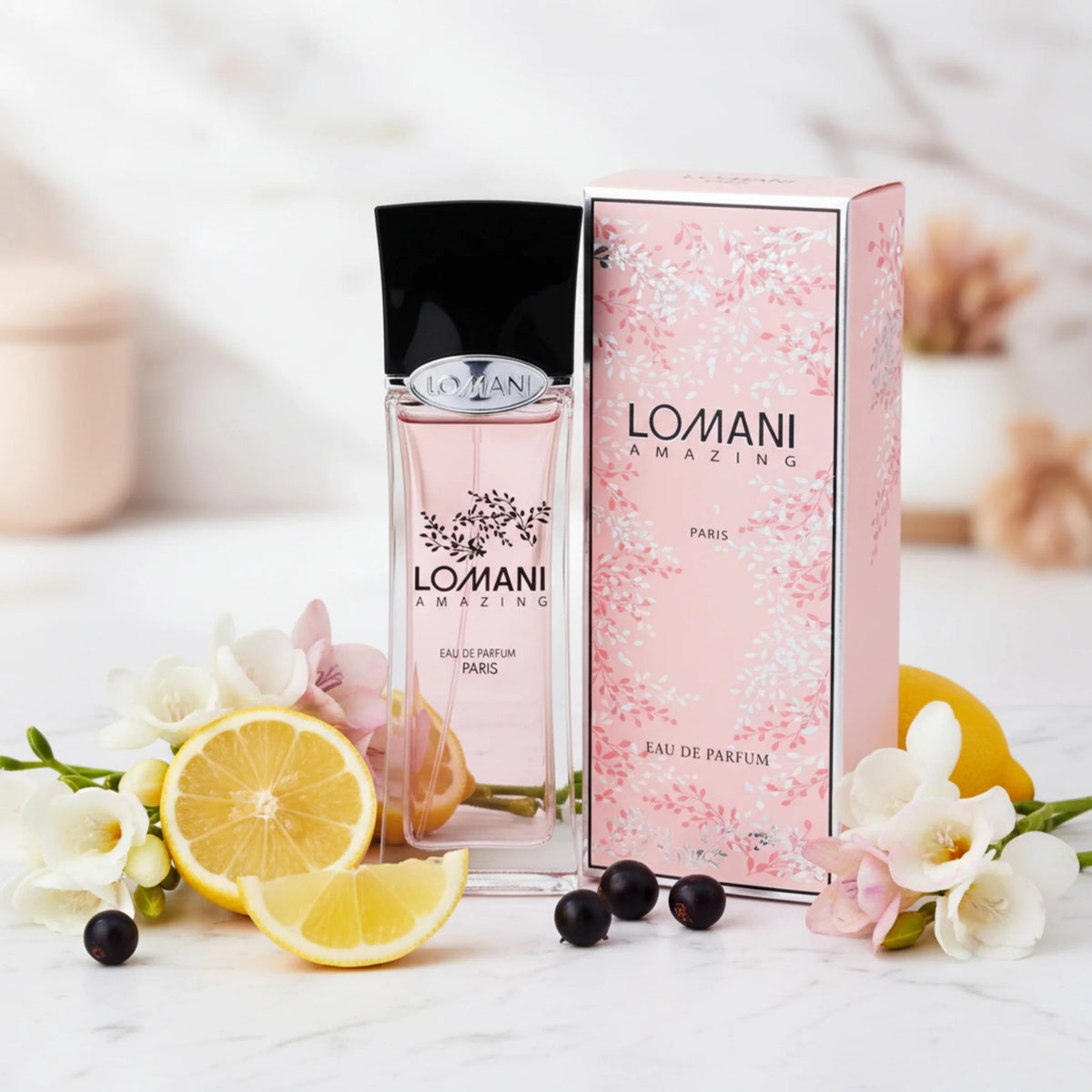 Lomani Amazing EDP Spray Women 3.3 oz 100ml New Box