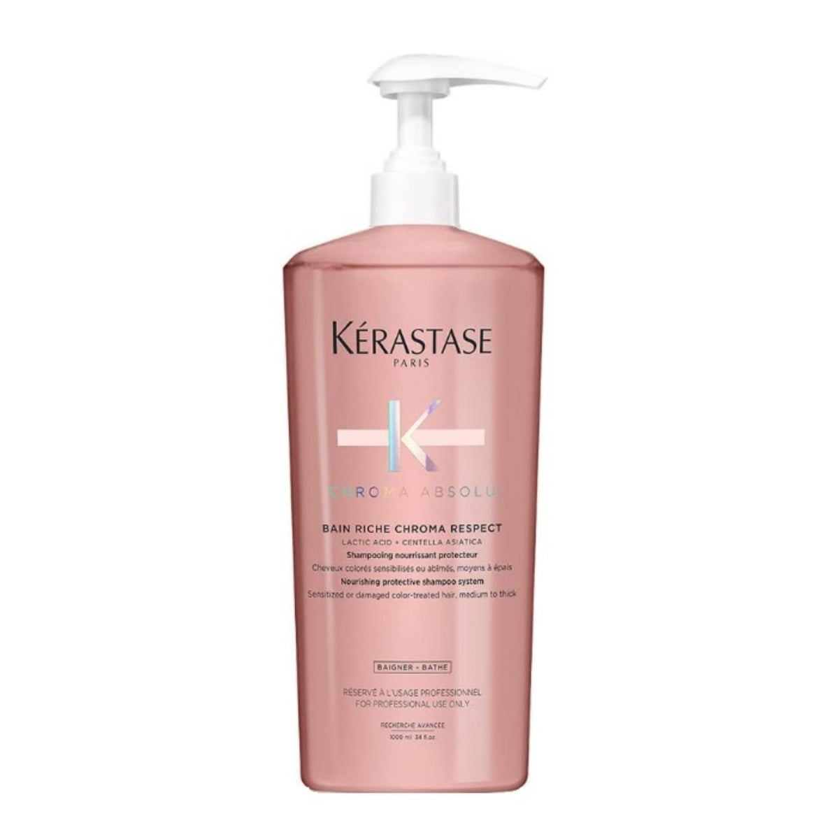 Kerastase Bain RICHE Chroma Respect 34 oz + PUMP