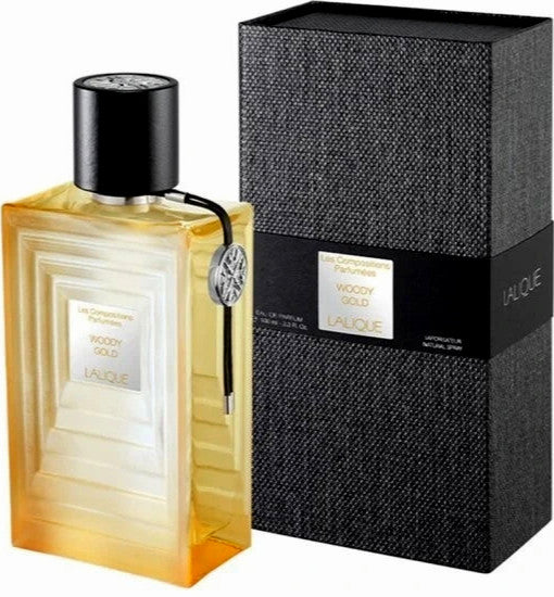 LALIQUE WOODY GOLD EAU DE PARFUM SPRAY UNISEX 3.3 Oz / 100 ml BRAND NEW ITEM!!!