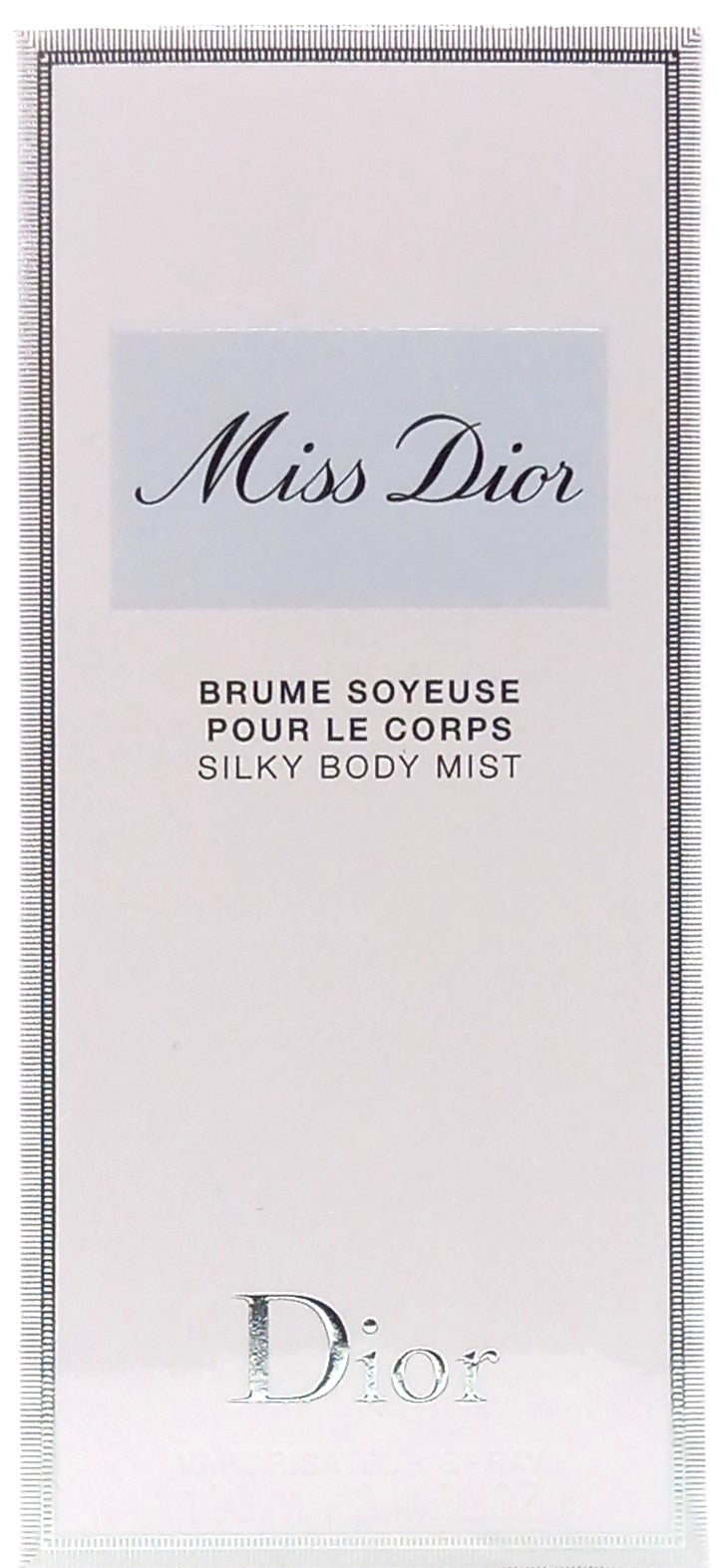 DIOR MISS DIOR PERFUMED SILKY BODY MIST SPRAY FOR WOMEN 3.4 Oz / 100ml BRAND NEW