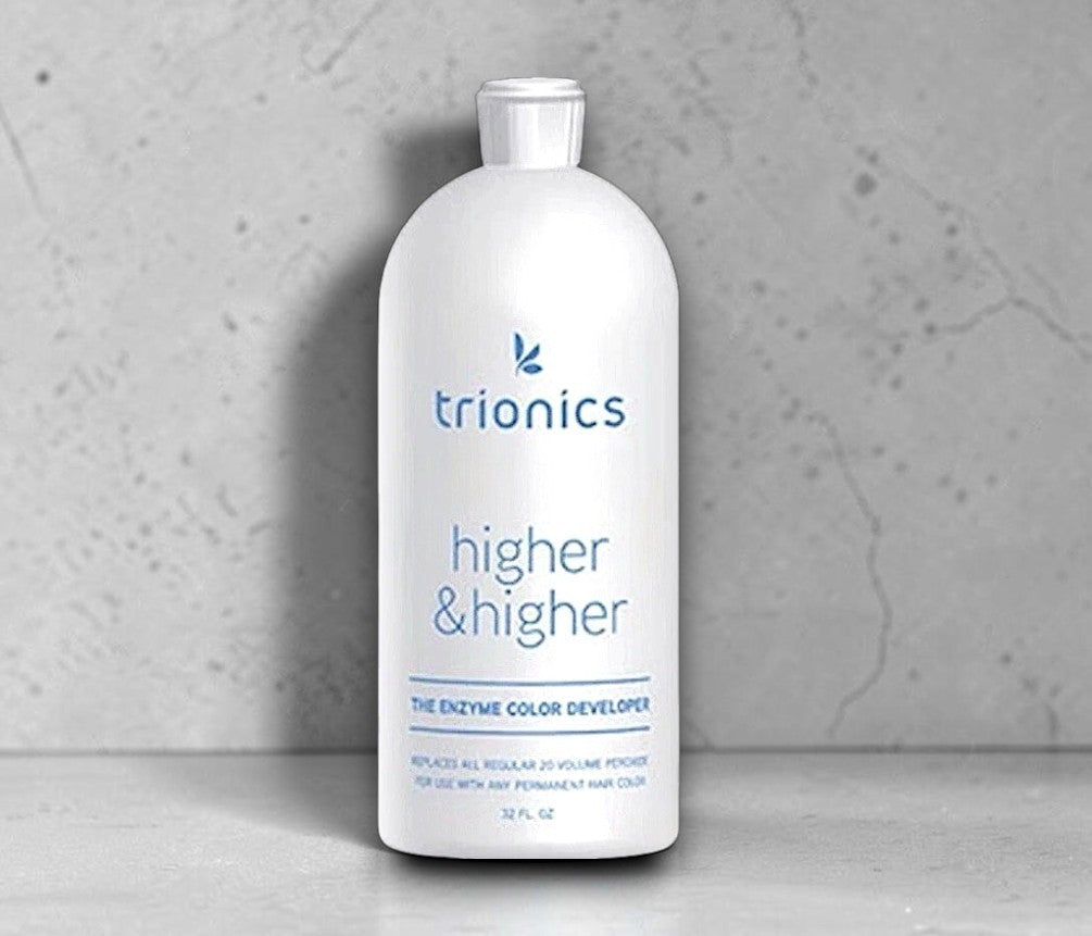 Trionics Higher & Higher Enzyme Developer 32 oz Professional Hair Color