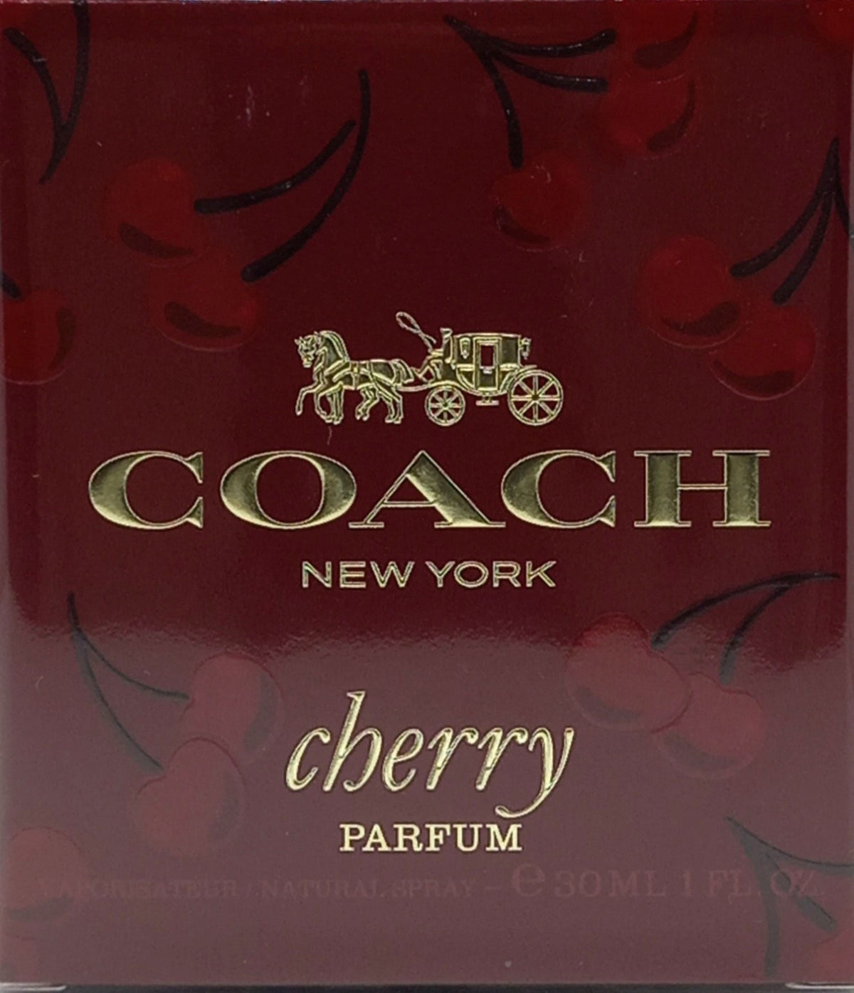 COACH CHERRY PARFUM SPRAY FOR WOMEN 1.0 Oz / 30 ml BRAND NEW IN BOX!!!
