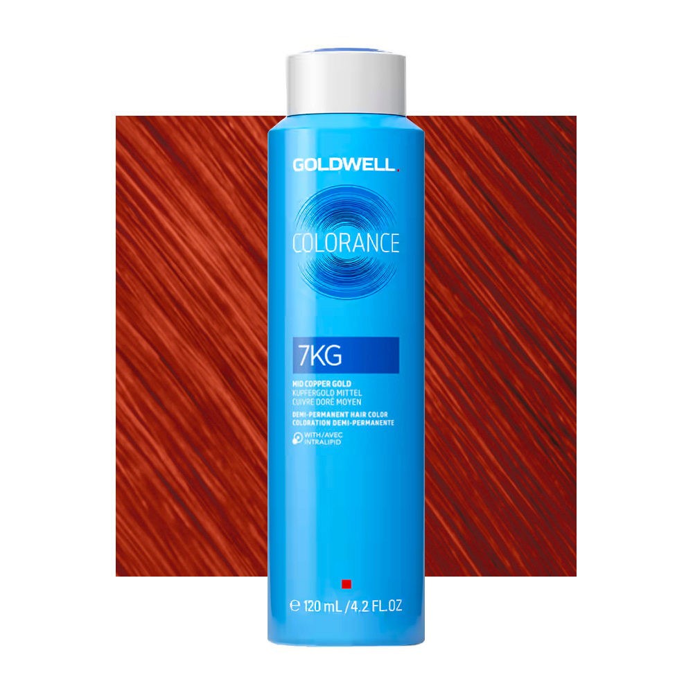 Goldwell Colorance Hair Color (Can) 7KG Mid Copper Gold 4.2 oz