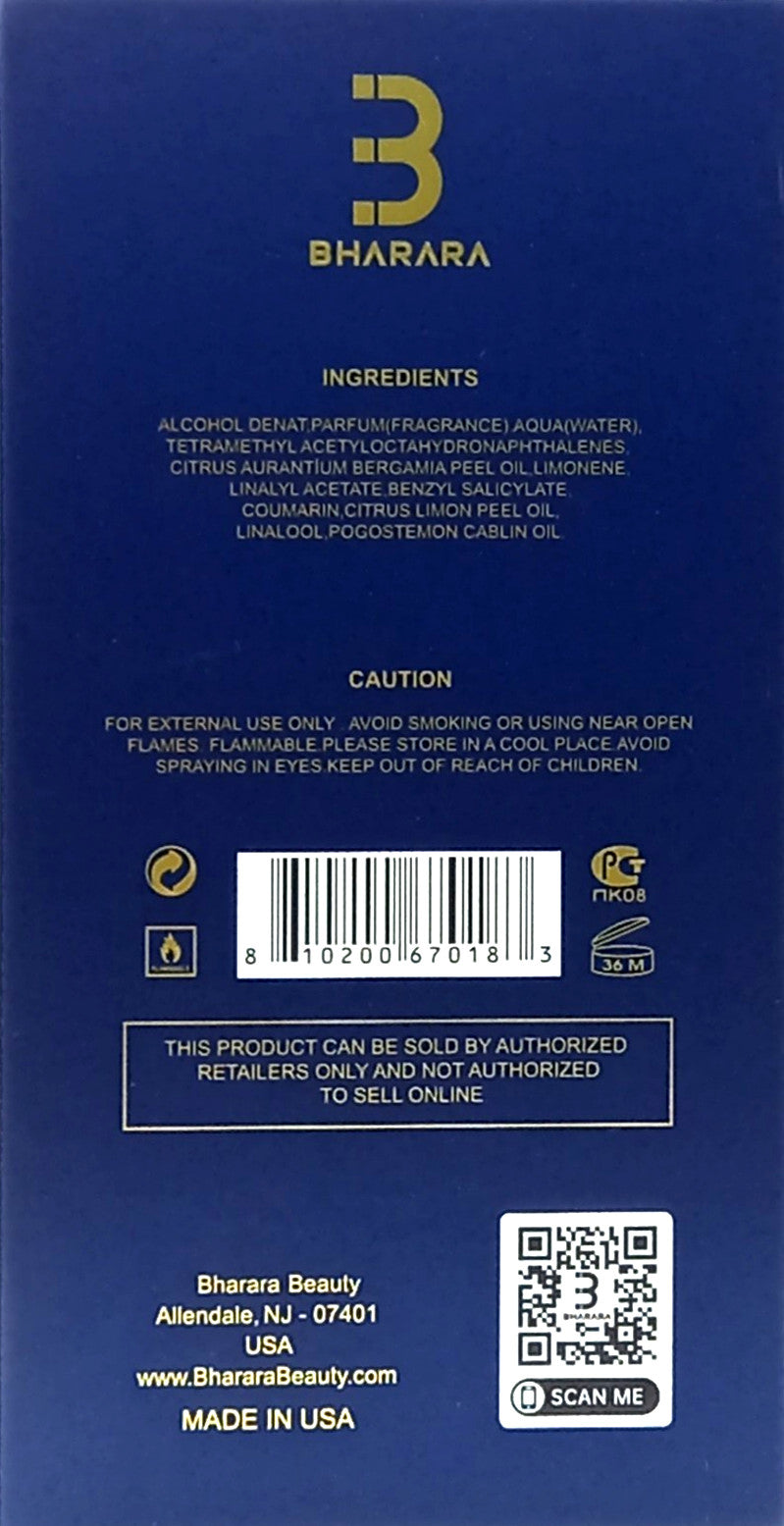 BHARARA ROHIT BREEZE EAU DE PARFUM SPRAY UNISEX 2.5 Oz / 75 ml BRAND NEW ITEM!!!