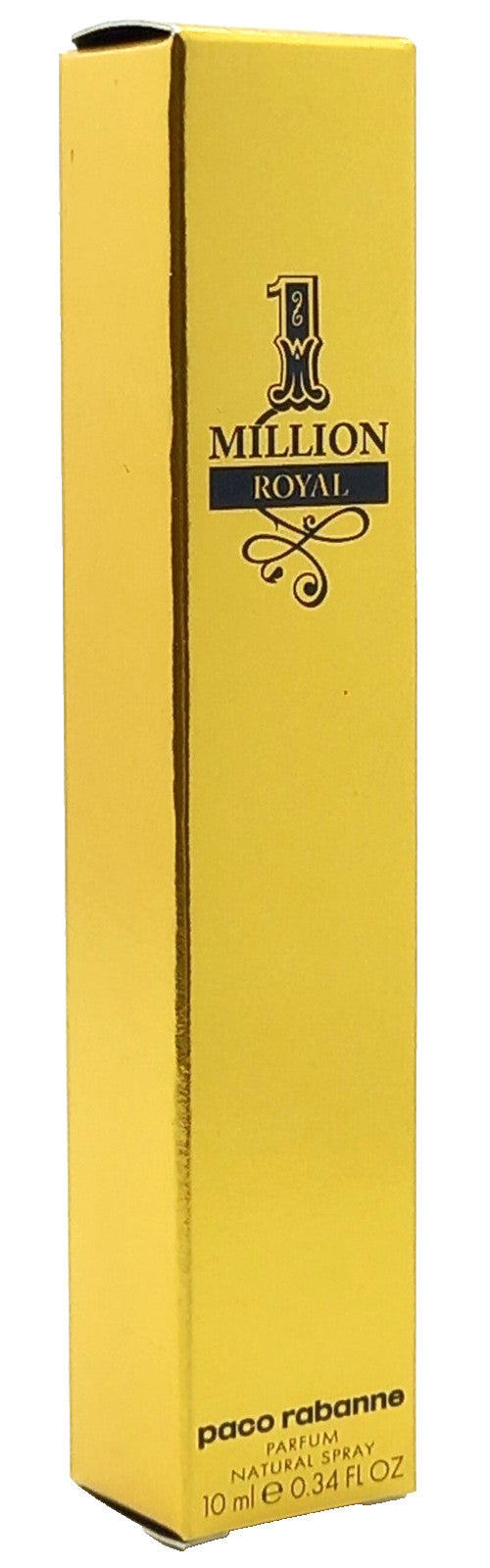 PACO RABANNE 1 MILLION ROYAL PARFUM SPRAY PEN FOR MEN 0.34 Oz / 10ml TRAVEL SIZE