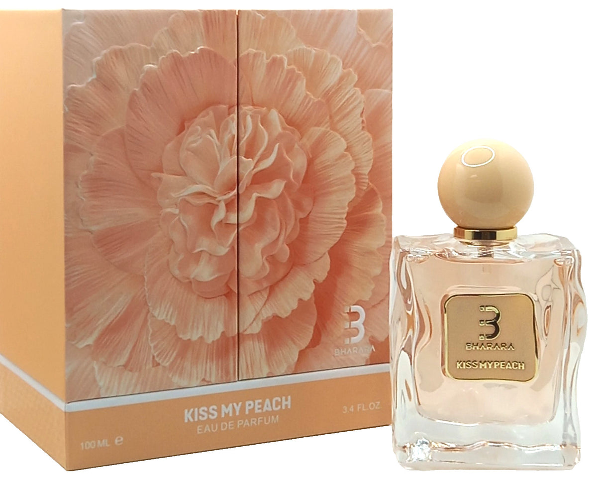 BHARARA KISS MY PEACH EAU DE PARFUM SPRAY FOR WOMEN 3.4 Oz / 100 ml BRAND NEW!!!