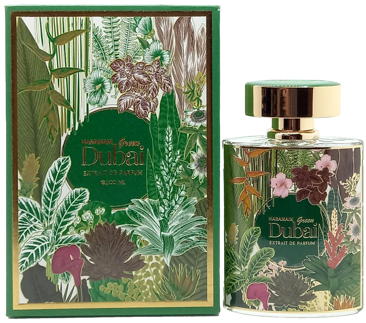AL HARAMAIN GREEN DUBAI EXTRAIT DE PARFUM 3.33 Oz / 100 ml BRAND NEW ITEM!!!
