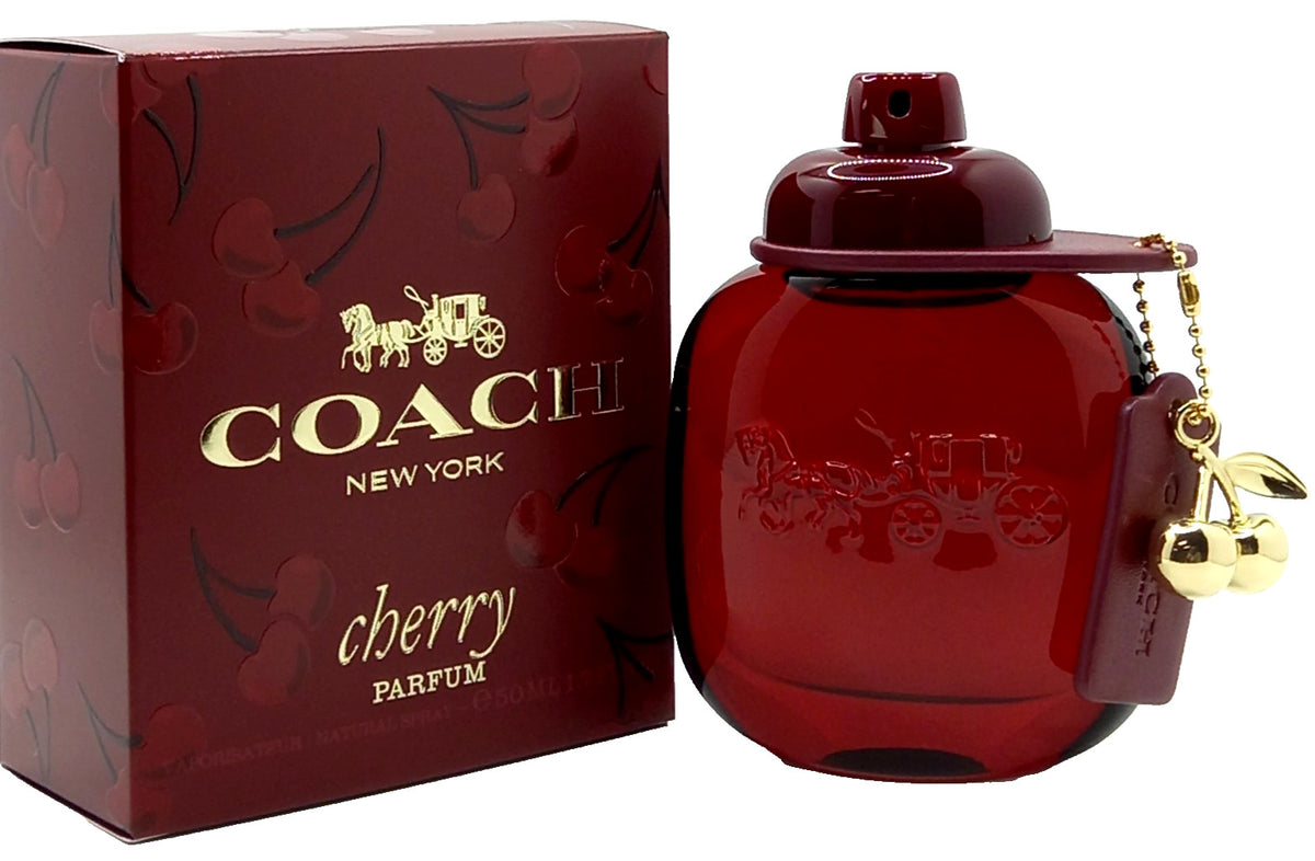COACH CHERRY PARFUM SPRAY FOR WOMEN 1.0 Oz / 30 ml BRAND NEW IN BOX!!!