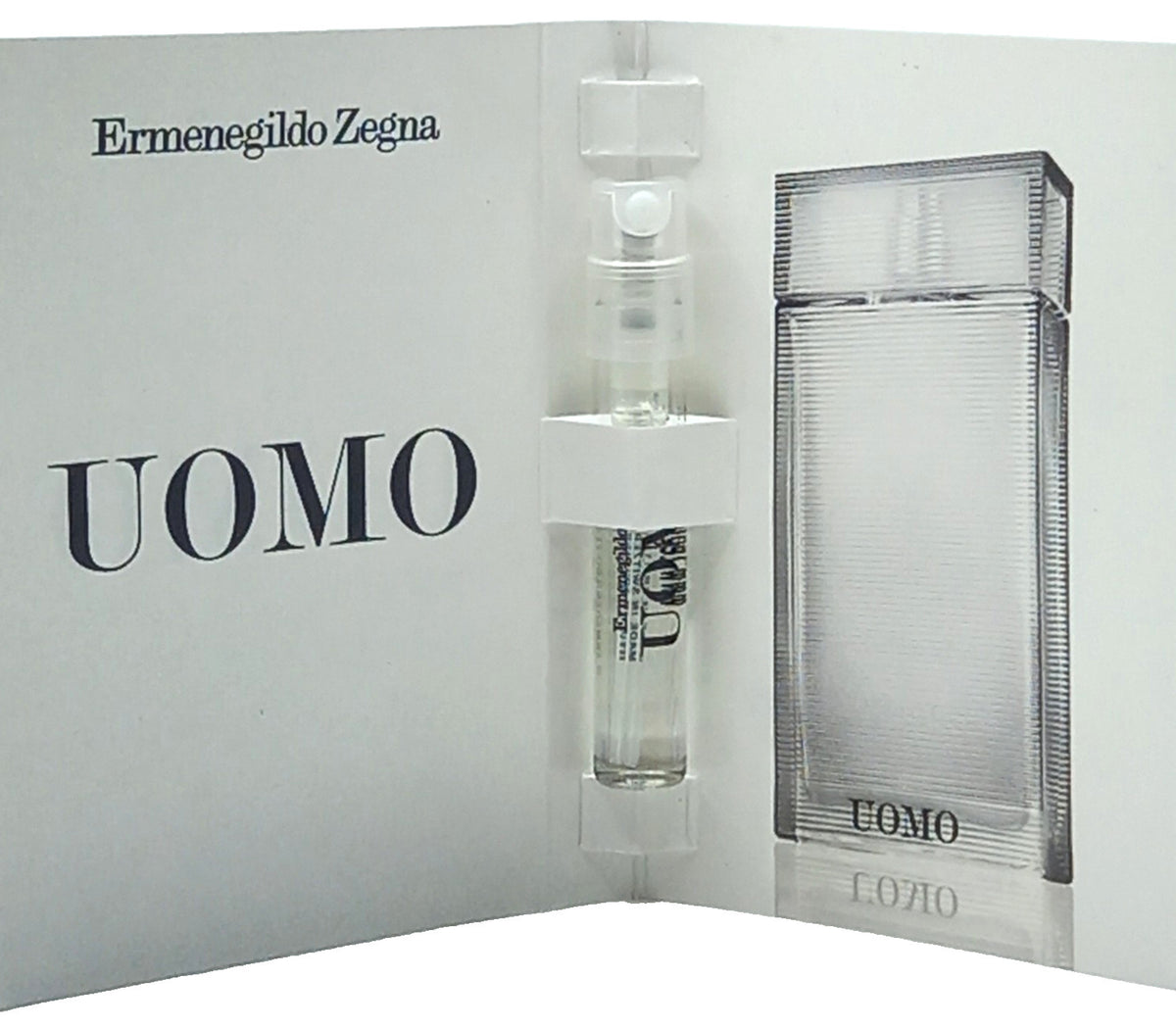 ERMENEGILDO ZEGNA UOMO EDT VIAL SPRAY MEN 0.05 Oz / 1.5 ml TRAVEL SAMPLE SIZE!!!