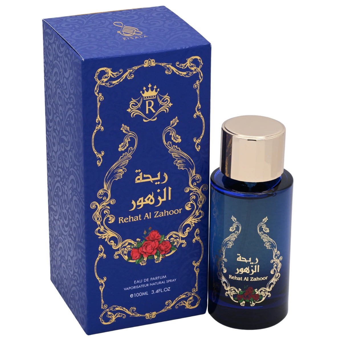 Risala Rehat Al Zahoor EDP Spray, Unisex, 3.4 oz 100ml