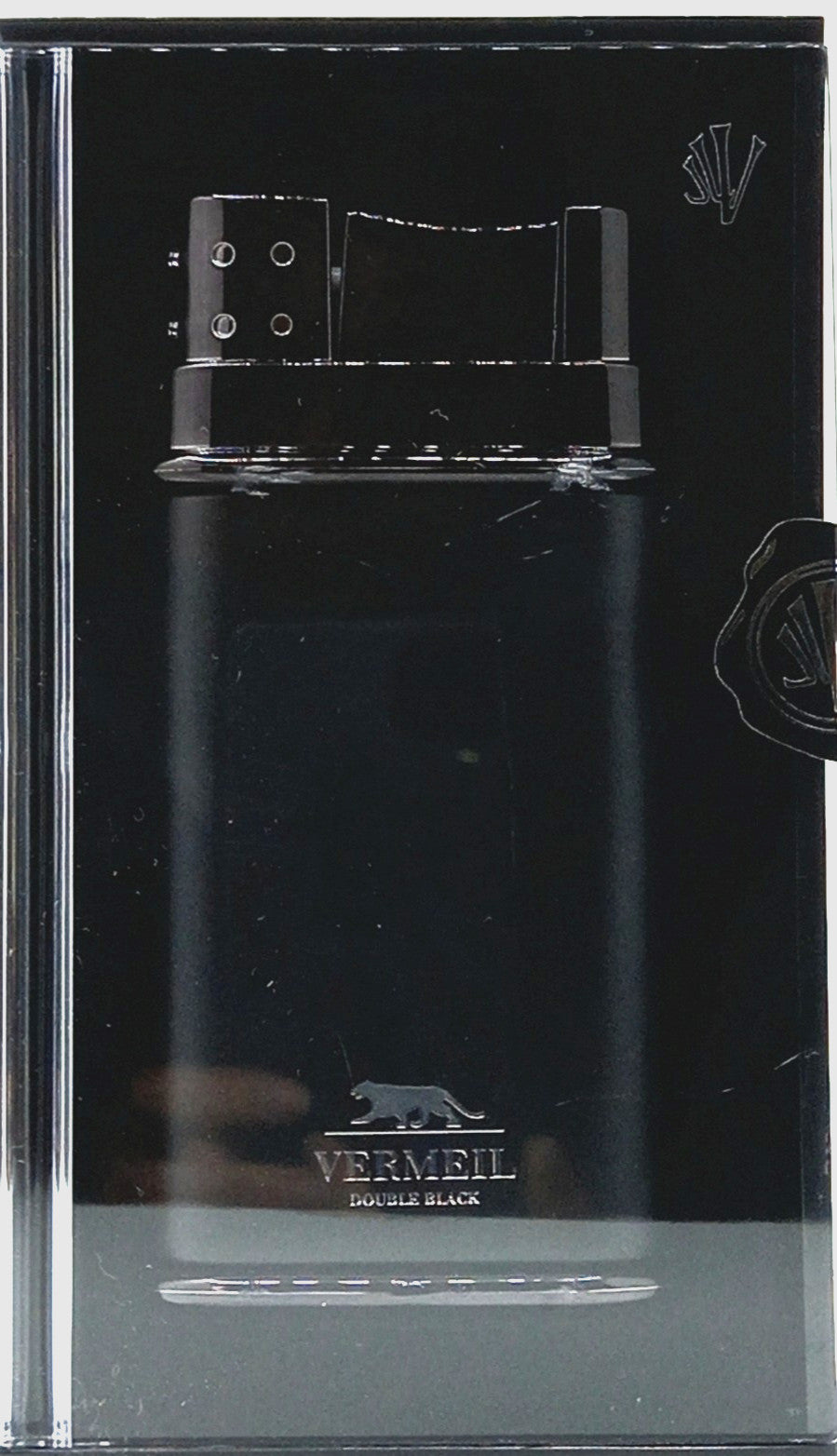 JEAN-LOUIS VERMEIL DOUBLE BLACK EAU DE TOILETTE SPRAY FOR MEN 3.3 Oz / 100 ml
