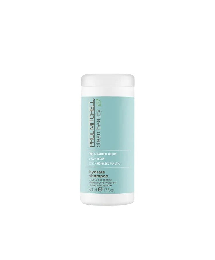 Paul Mitchell Clean Beauty Hydrate Shampoo Travel Size 1.7 oz