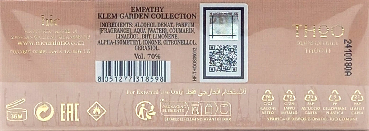 THE HOUSE OF OUD EMPATHY EAU DE PARFUM SPRAY UNISEX 2.5 Oz / 75 ml BRAND NEW!!!