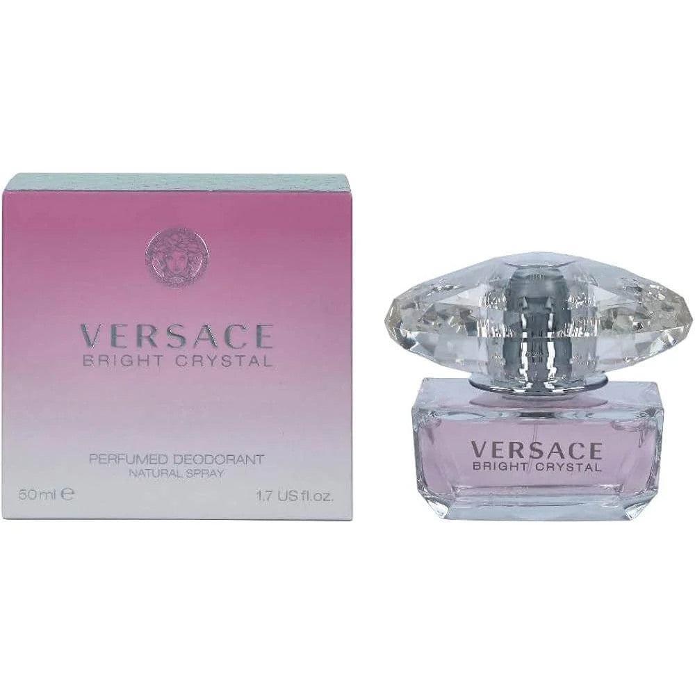 Bright Crystal by Versace perfumed deodorant for women 1.7 oz New in Box