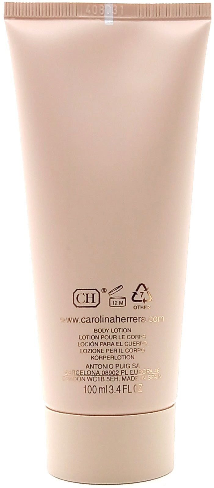 CAROLINA HERRERA 212 VIP ROSE NYC BODY LOTION WOMEN 3.4 Oz / 100 ml BRAND NEW!!!