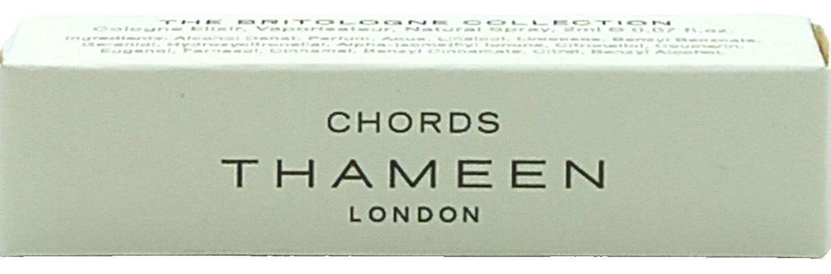 THAMEEN CHORDS COLOGNE ELIXIR VIAL SPRAY UNISEX 0.07 Oz BRAND NEW MINI!!!