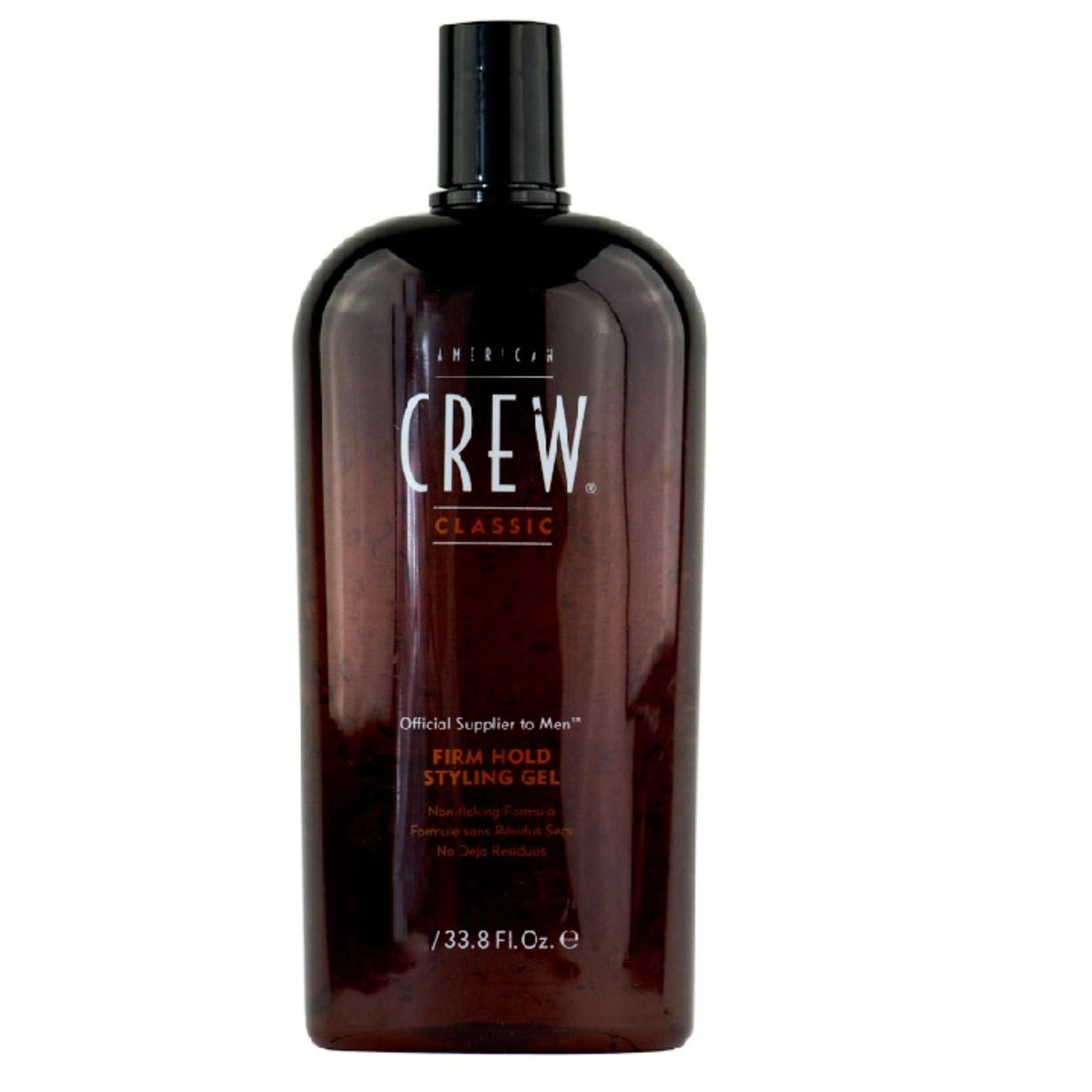 American Crew Men's Hair Gel, Firm Hold Styling Gel, 33.8 Fl Oz Fresh