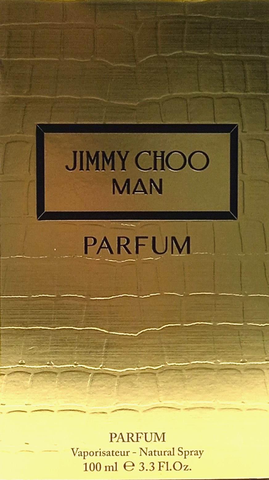JIMMY CHOO MAN PARFUM SPRAY FOR MEN 3.3 Oz / 100 ml BRAND NEW ITEM IN BOX!!!