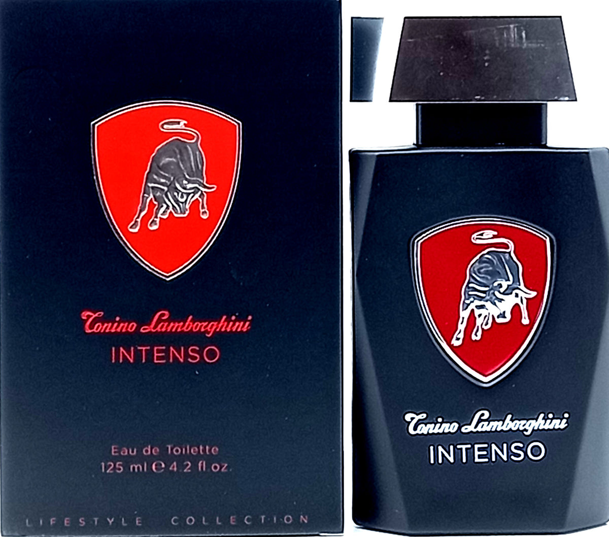 TONINO LAMBORGHINI INTENSO EAU DE TOILETTE SPRAY FOR MEN 4.2 Oz / 125ml NEW!!!