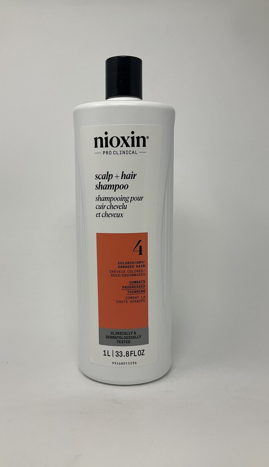 Nioxin System 4 Shampoo and Conditioner Duo Liters, 33.8 oz each, No Seal