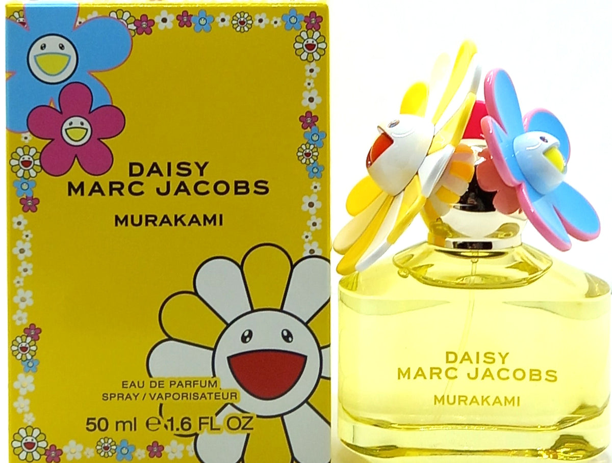 MARC JACOBS DAISY MURAKAMI YELLOW EAU DE PARFUM SPRAY FOR WOMEN 1.6 Oz / 50 ml