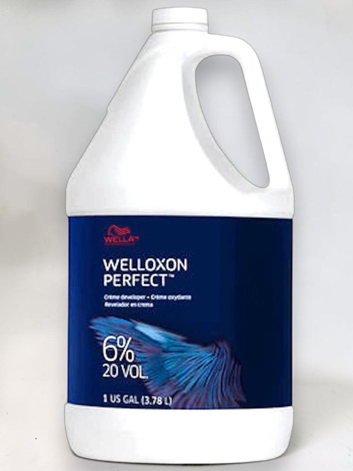 Wella Welloxon Perfect Crème Developer 20 Volume 6% 128 oz, 1 Gal
