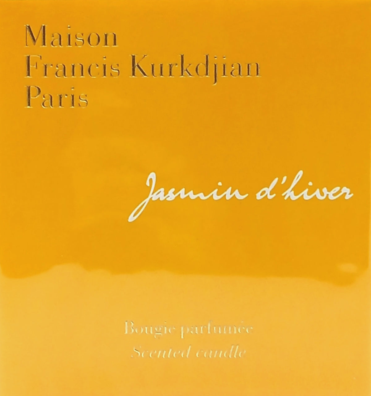 MAISON FRANCIS KURKDJIAN JASMIN D'HIVER HOLIDAY SCENTED CANDLE 9.9 Oz / 280 g
