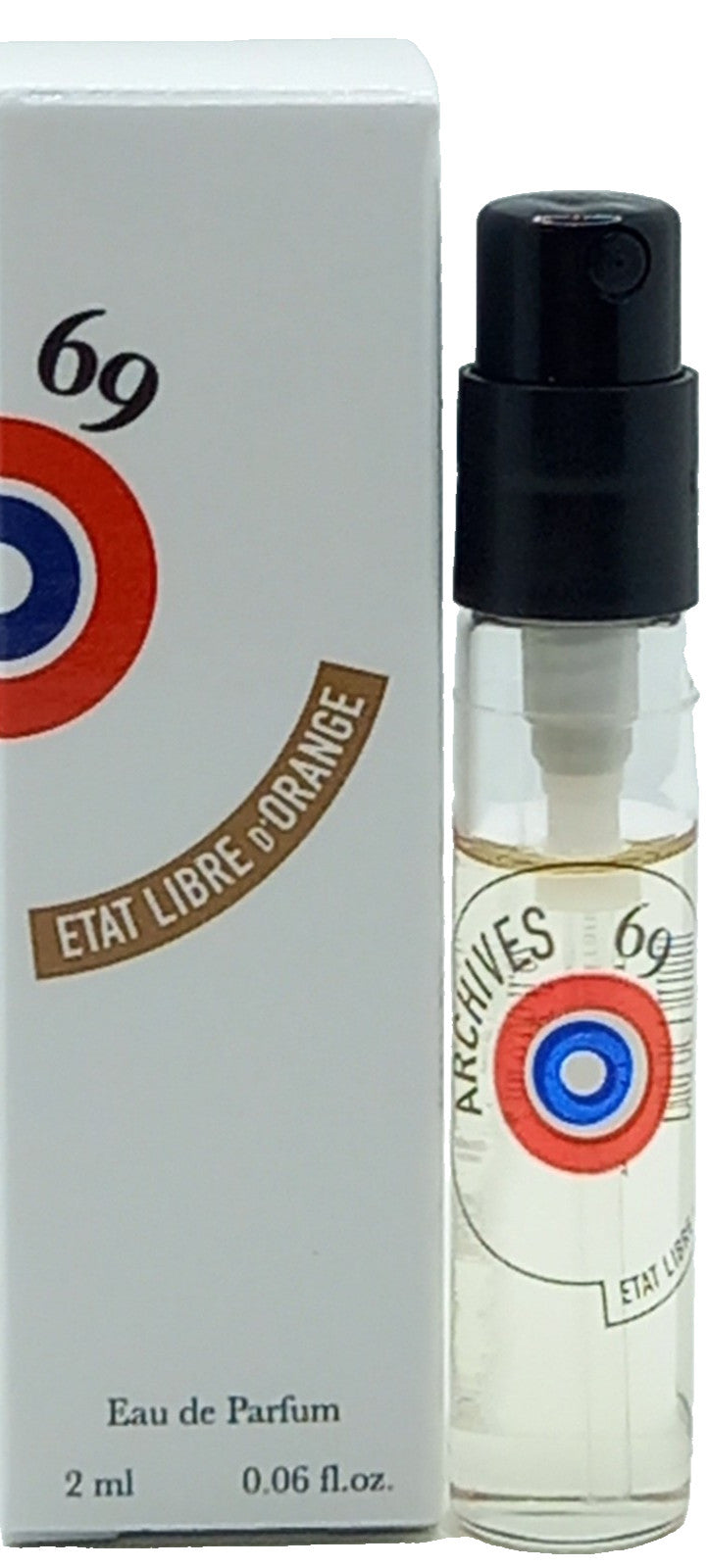 ETAT LIBRE D'ORANGE ARCHIVES 69 EAU DE PARFUM VIAL SPRAY UNISEX 0.06 Oz NEW!!!
