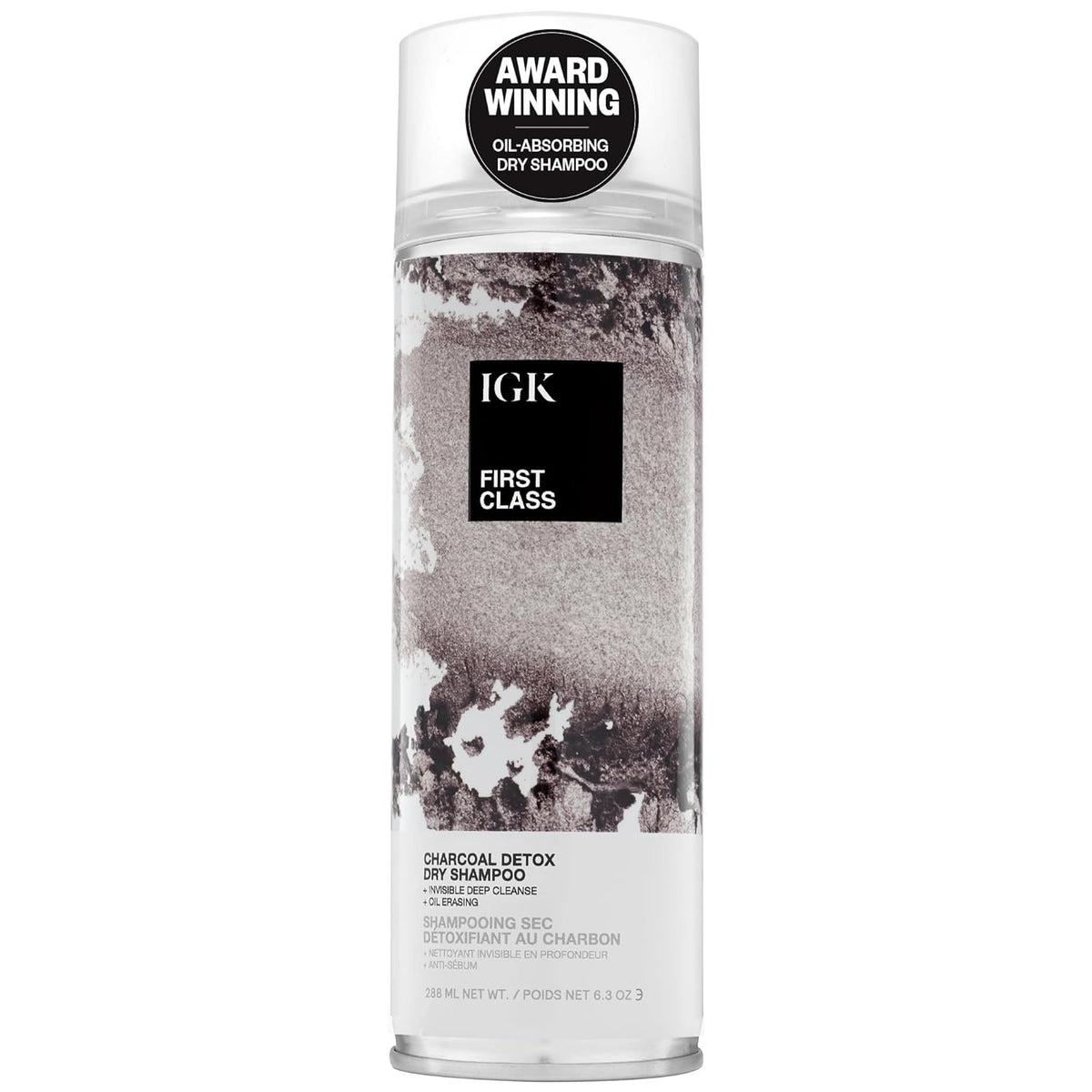 IGK First Class Charcoal Detox Dry Shampoo 6.3 oz